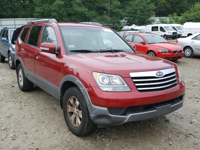 KNDJH741295012594 - 2009 KIA BORREGO LX RED photo 1