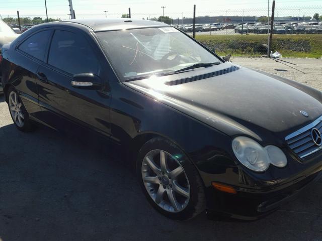 WDBRN64J63A459545 - 2003 MERCEDES-BENZ C 320 SPOR BLACK photo 1