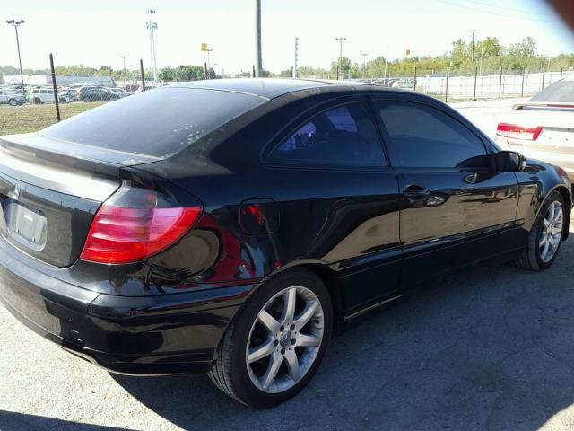 WDBRN64J63A459545 - 2003 MERCEDES-BENZ C 320 SPOR BLACK photo 3