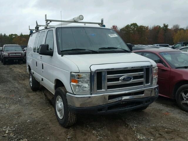 1FTNE24W29DA33265 - 2009 FORD ECONOLINE WHITE photo 1