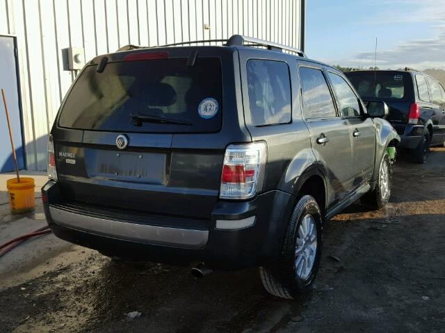 4M2CU87749KJ15408 - 2009 MERCURY MARINER BLACK photo 4