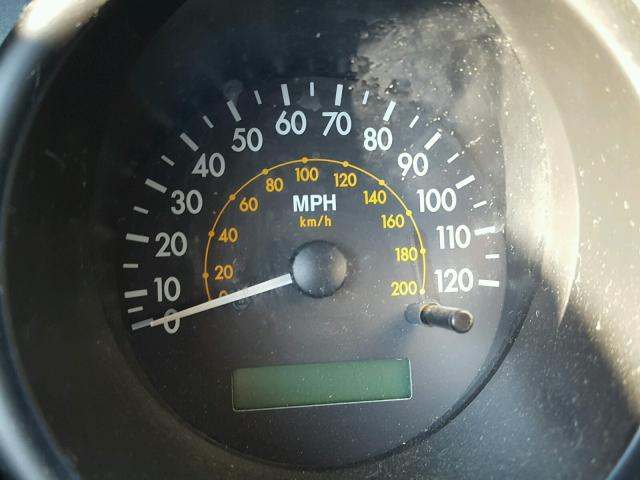 KL1TD666X7B747238 - 2007 CHEVROLET AVEO BASE Czerwony zdjęcie 8