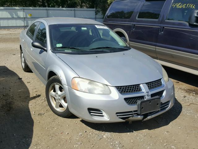 1B3EL46X86N279087 - 2006 DODGE STRATUS SX SILVER photo 1