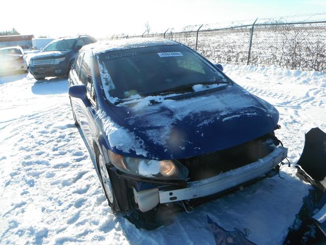 2HGFA168X6H013757 - 2006 HONDA CIVIC EX BLUE photo 1