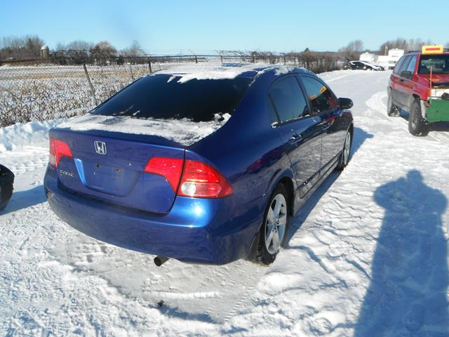 2HGFA168X6H013757 - 2006 HONDA CIVIC EX BLUE photo 4