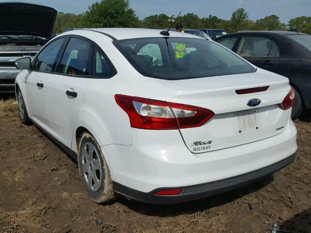 1FADP3E24EL177249 - 2014 FORD FOCUS WHITE photo 3