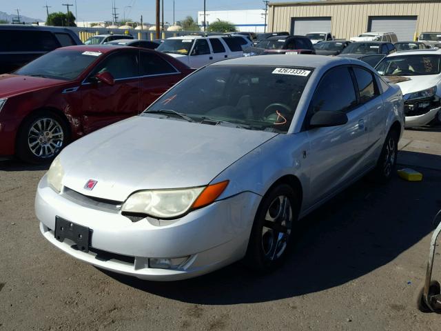 1G8AW12F53Z195825 - 2003 SATURN ION LEVEL SILVER photo 2