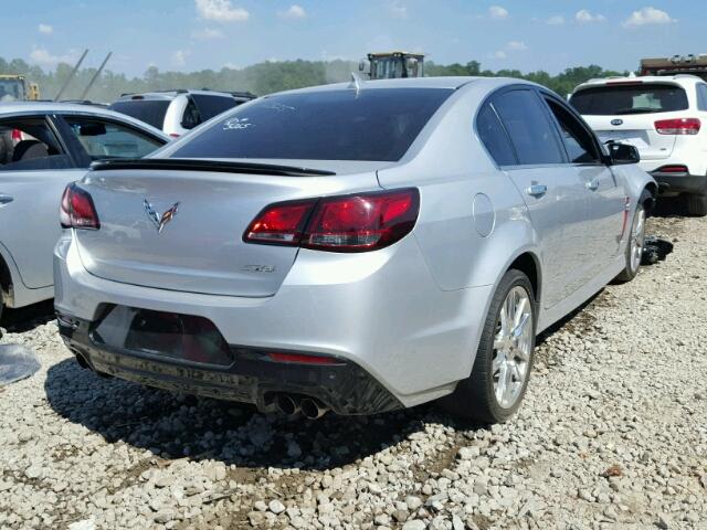 6G3F15RW8EL962826 - 2014 CHEVROLET SS SILVER photo 4