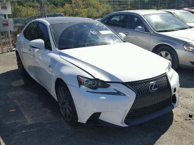 JTHCF1D24F5022820 - 2015 LEXUS IS 250 WHITE photo 1