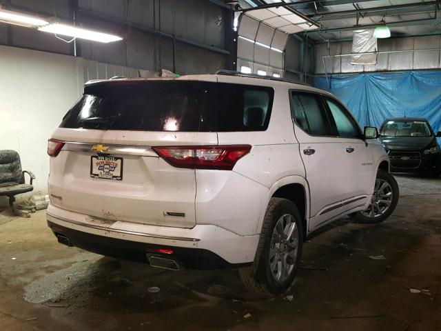 1GNERKKW9JJ108774 - 2018 CHEVROLET TRAVERSE P WHITE photo 4