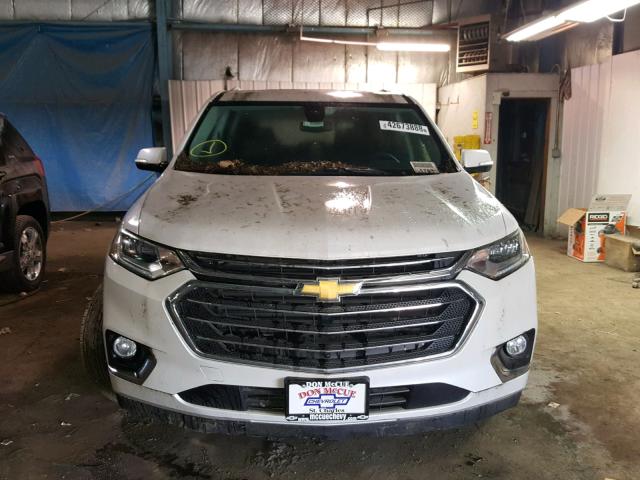 1GNERKKW9JJ108774 - 2018 CHEVROLET TRAVERSE P WHITE photo 9