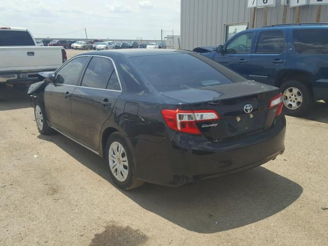 4T4BF1FK6DR306190 - 2013 TOYOTA CAMRY L 黑色 照片 3