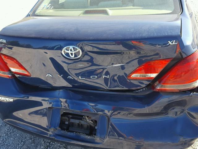 4T1BK36B87U197012 - 2007 TOYOTA AVALON XL BLUE photo 9