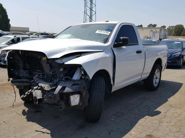 3C6JR6AT5GG153833 - 2016 RAM 1500 ST WHITE photo 2