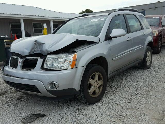 2CKDL63F866127180 - 2006 PONTIAC TORRENT GRAY photo 2