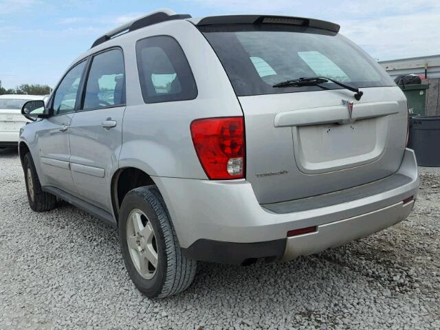 2CKDL63F866127180 - 2006 PONTIAC TORRENT GRAY photo 3