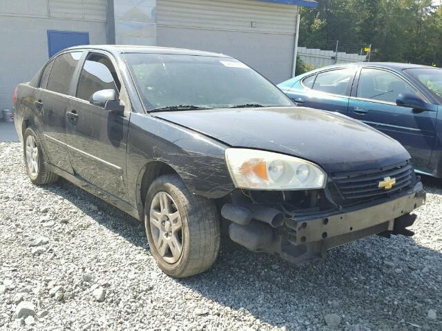 1G1ZT51F76F238778 - 2006 CHEVROLET MALIBU LT BLACK photo 1