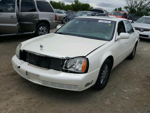 1G6KE57Y83U239153 - 2003 CADILLAC DEVILLE DH WHITE photo 2