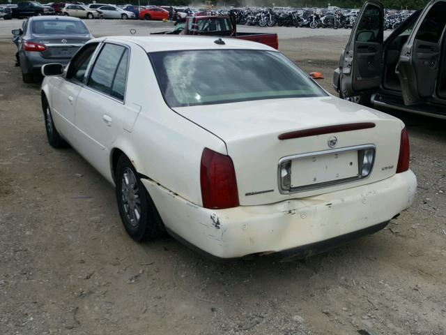 1G6KE57Y83U239153 - 2003 CADILLAC DEVILLE DH WHITE photo 3