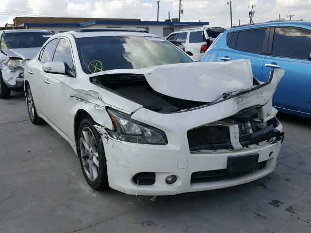 1N4AA5AP3BC863568 - 2011 NISSAN MAXIMA S WHITE photo 1