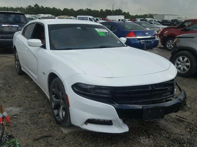 2C3CDXCT0GH118656 - 2016 DODGE CHARGER R/ WHITE photo 1