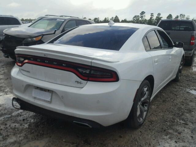 2C3CDXCT0GH118656 - 2016 DODGE CHARGER R/ WHITE photo 4