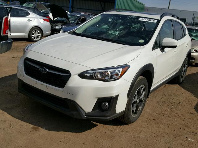 JF2GTADC7JH304740 - 2018 SUBARU CROSSTREK WHITE photo 2