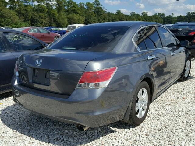 1HGCP2F4XAA119914 - 2010 HONDA ACCORD GRAY photo 4