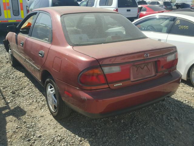 JM1BC1417W0188503 - 1998 MAZDA PROTEGE RED photo 3