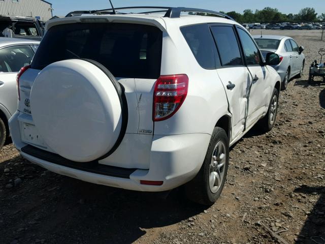 2T3BF4DV8BW173333 - 2011 TOYOTA RAV4 WHITE photo 4