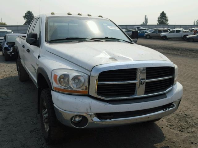 1D7KS28D96J193053 - 2006 DODGE RAM 2500 S WHITE photo 1