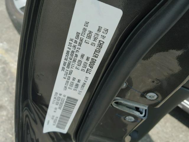 1C3CDFEBXED879087 - 2014 DODGE DART 灰色 照片 10