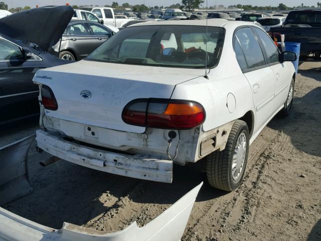 1G1ND52J1Y6330602 - 2000 CHEVROLET MALIBU WHITE photo 4