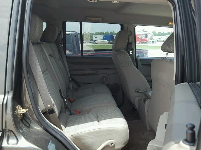 1J8HG48NX6C274442 - 2006 JEEP COMMANDER CHARCOAL photo 6