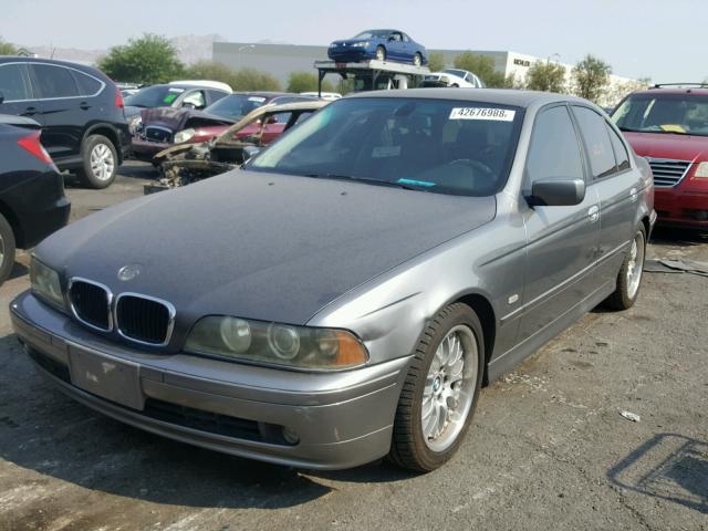 WBADT63462CH93767 - 2002 BMW 530 I AUTO CHARCOAL photo 2