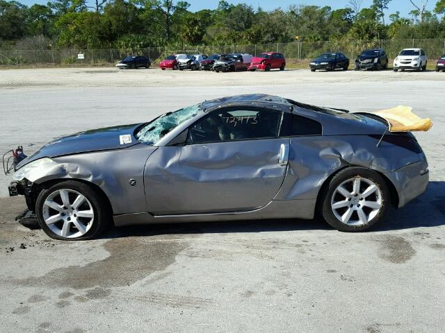 JN1BZ34D37M501578 - 2007 NISSAN 350Z CHARCOAL photo 10