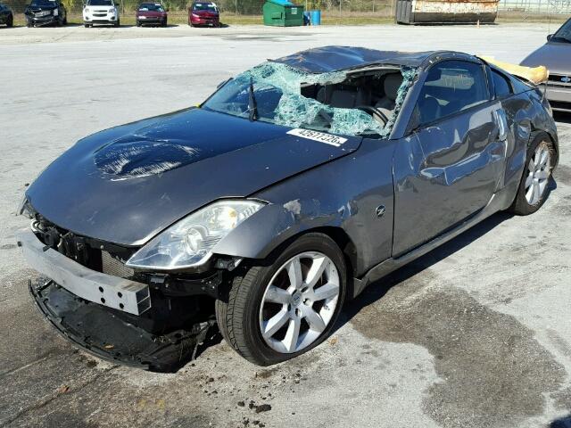 JN1BZ34D37M501578 - 2007 NISSAN 350Z CHARCOAL photo 2