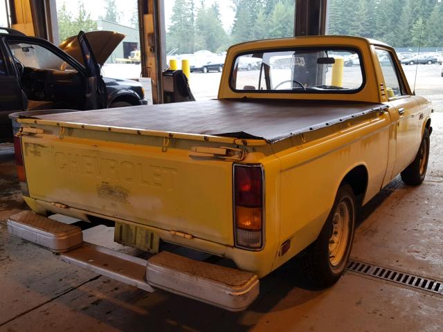 CLN1468204699 - 1977 CHEVROLET LUV YELLOW photo 4