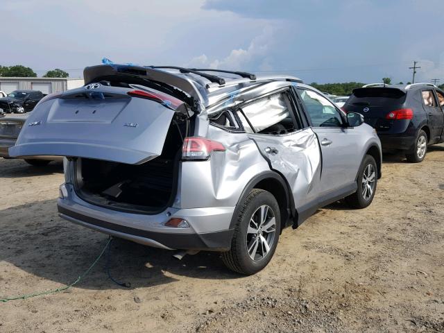 2T3WFREV9JW412402 - 2018 TOYOTA RAV4 ADVEN SILVER photo 4