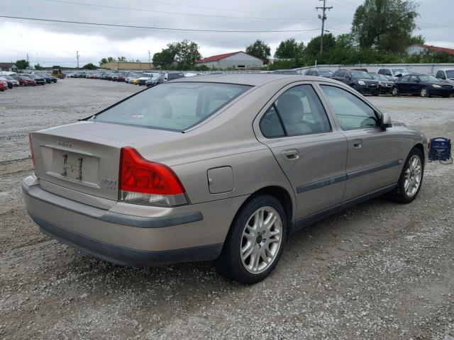 YV1RS58D022193984 - 2002 VOLVO S60 2.4T TAN photo 4