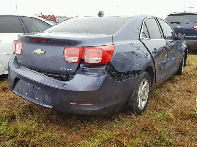 1G11B5SAXDF351849 - 2013 CHEVROLET MALIBU LS BLUE photo 4