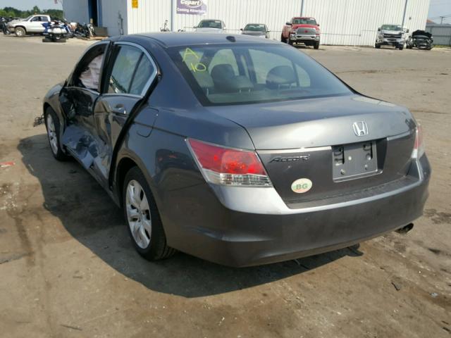 1HGCP268X8A018966 - 2008 HONDA ACCORD EXL GRAY photo 3