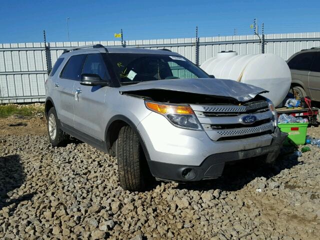 1FM5K8D85FGA10985 - 2015 FORD EXPLORER X SILVER photo 1