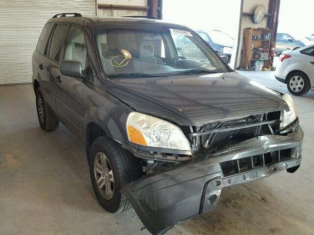 5FNYF18495B004362 - 2005 HONDA PILOT EX GRAY photo 1