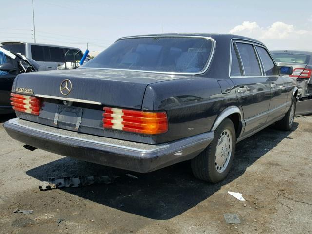 WDBCA35E7LA545951 - 1990 MERCEDES-BENZ 420 SEL BLUE photo 4