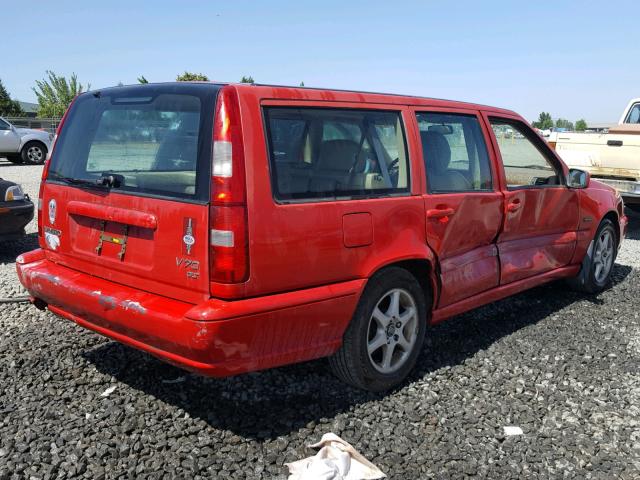 YV1LW5640W2355342 - 1998 VOLVO V70 RED photo 4