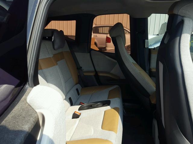 WBY1Z4C54EV276022 - 2014 BMW I3 REX WHITE photo 6