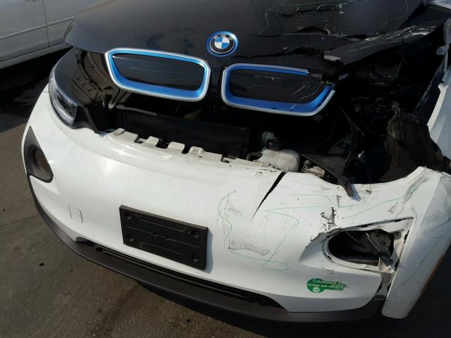 WBY1Z4C54EV276022 - 2014 BMW I3 REX WHITE photo 9