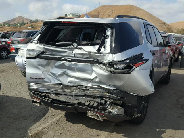 1GNEVJKW7JJ112909 - 2018 CHEVROLET TRAVERSE P SILVER photo 4