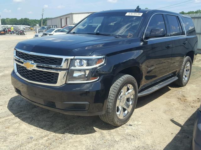 1GNLC2EC7FR718336 - 2015 CHEVROLET TAHOE POLI BLACK photo 2